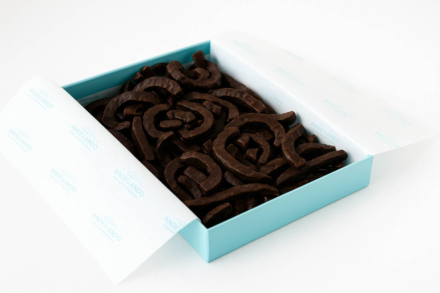 Andy Anand Dark Chocolate Orange Peels Dark Gift Box 1 lb Delicious Decadent
