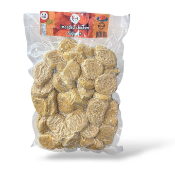 Market Halal Breaded Chicken Nuggets – Fully Cooked Crispy Snack