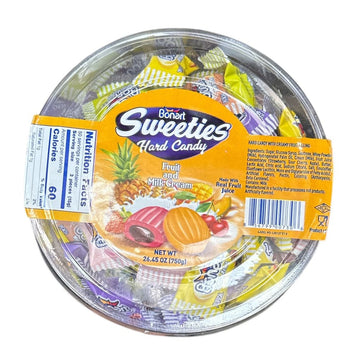 Market Ponart Fruit and Milk Cream Hard Candy