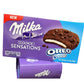 Milka Chocolate Cookies with Oreo Cream Filling