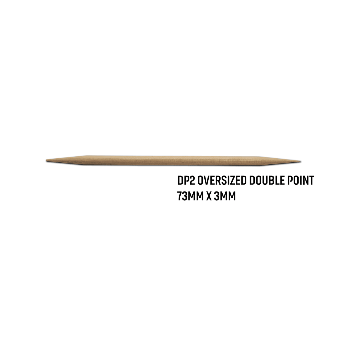 1600 Qty Oversized Double Point DP2 Birchwood Toothpicks - Exclusive Premium Quality | BiteMyWood