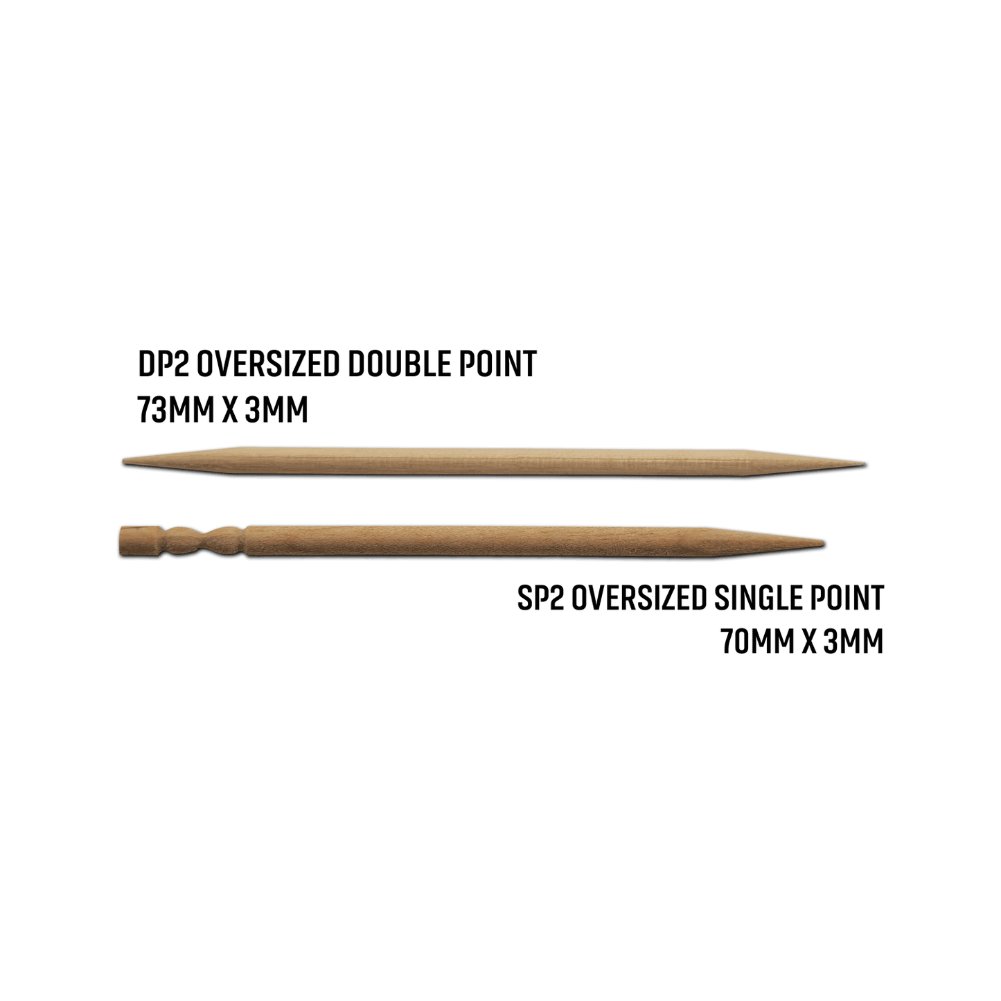 1600 Qty Oversized Double Point DP2 Birchwood Toothpicks - Exclusive Premium Quality | BiteMyWood