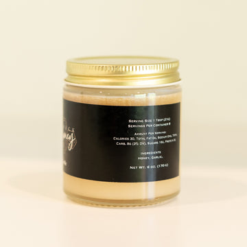 Garlic Infused Creamed Honey