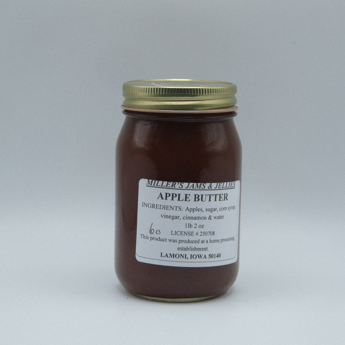 Miller’s Amish-Made Apple Butter | Local Small Batch Apple Spread