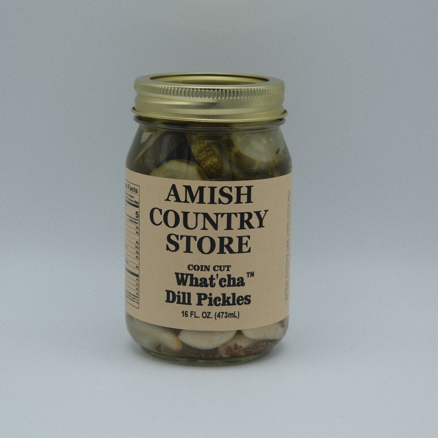 What’cha Dill Pickles – Tangy & Garlicky (16 oz) | Amish Country Store