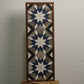 Handmade Amish Barn Quilt Banner Wall Art – 10.5in x 30in Reclaimed Wood Mosaic