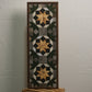 Handmade Amish Barn Quilt Banner Wall Art – 10.5in x 30in Reclaimed Wood Mosaic