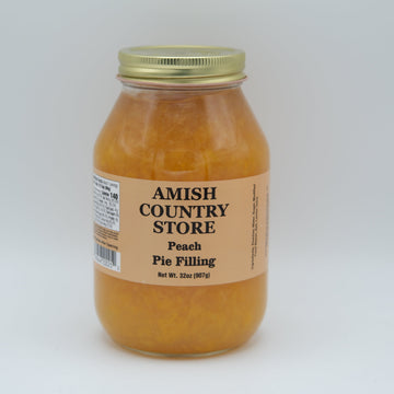 Amish Country Store Old-Fashioned Peach Pie Filling | 32 oz
