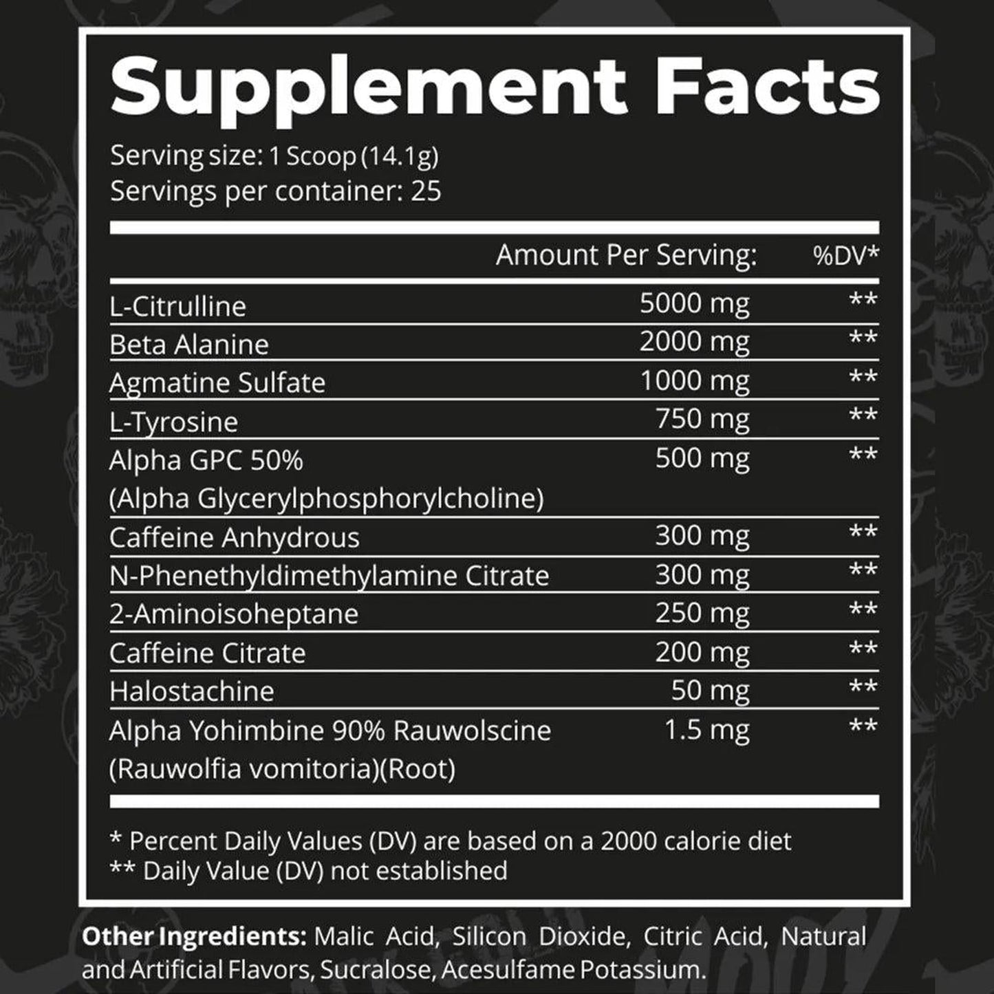 Dark Labs CRACK Gold Limited Edition Pre-Workout