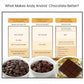 Andy Anand Sugar Free Belgian Dark Chocolate Bars 60% Cacao – Stevia Sweetened, Gourmet Gift Box, Rich & Silky, 3 Pcs