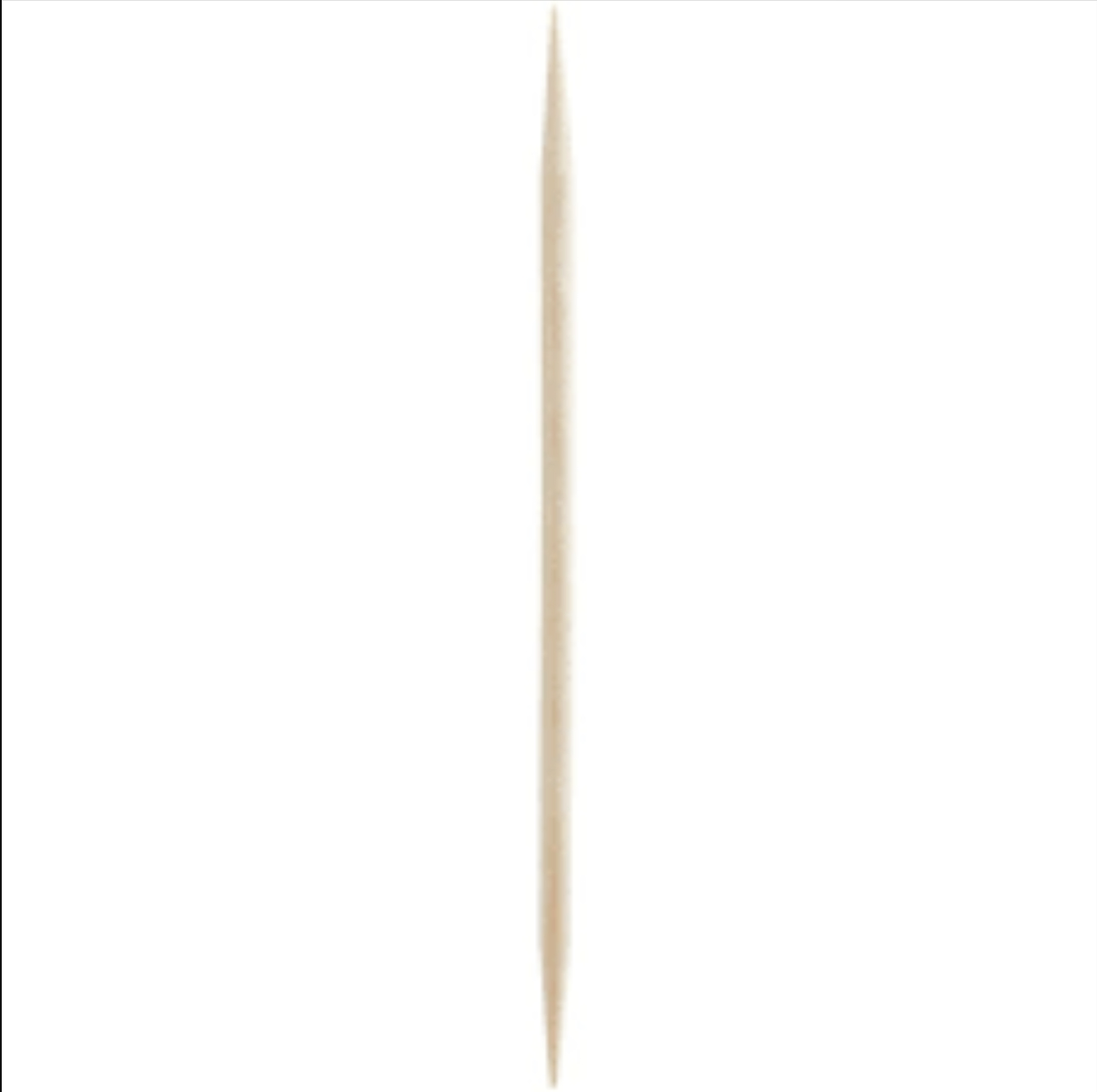 450 Qty BiteMyWood Unflavored Double Point Birchwood Toothpicks DP1 in Reusable Plastic Jar - USA Made