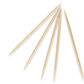 450 Qty BiteMyWood Unflavored Double Point Birchwood Toothpicks DP1 in Reusable Plastic Jar - USA Made