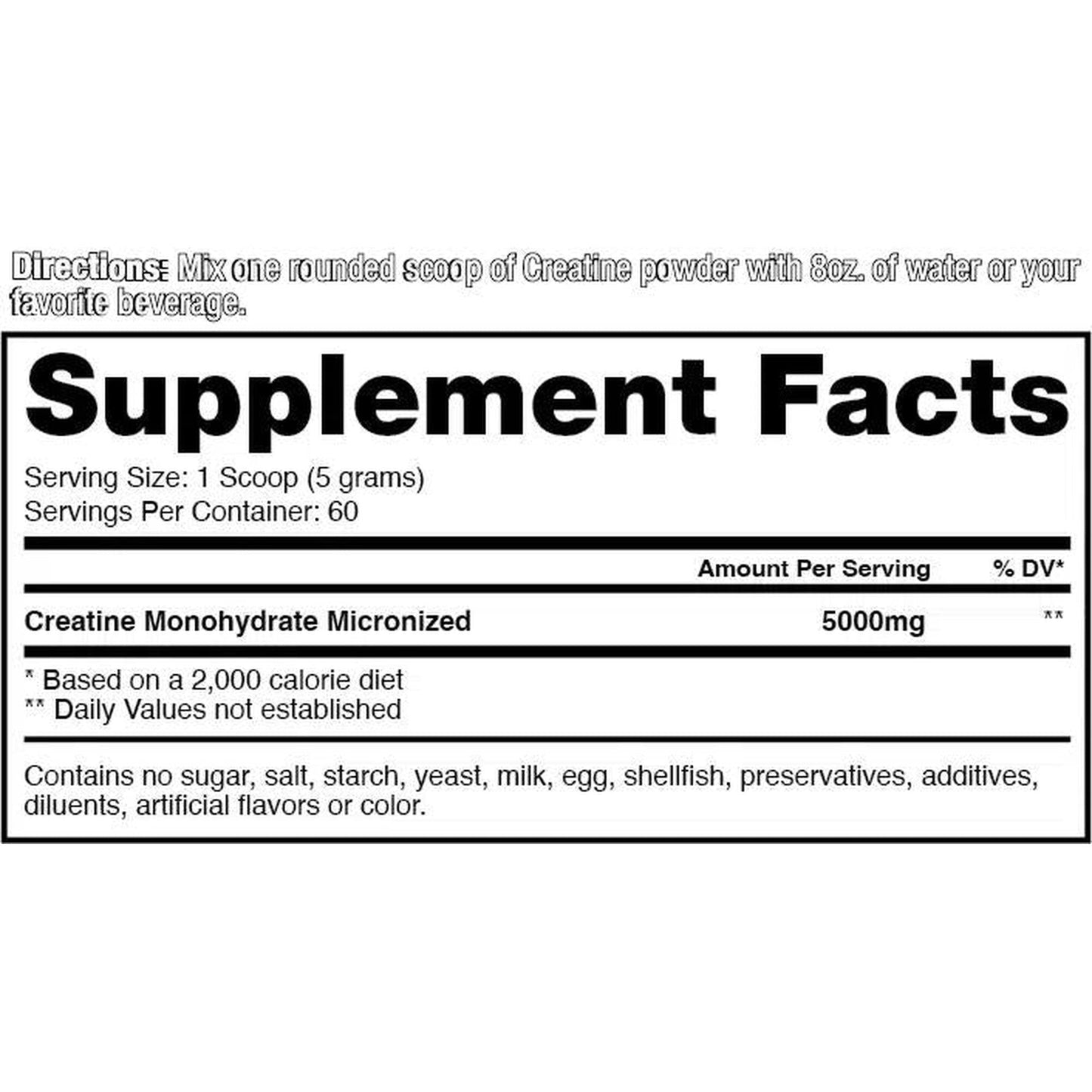 Dragon Pharma Creatine Monohydrate, 1KG - 200 Servings
