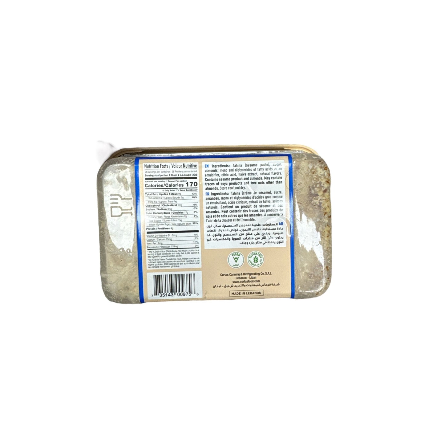 Market – Cortas Halva with Almonds