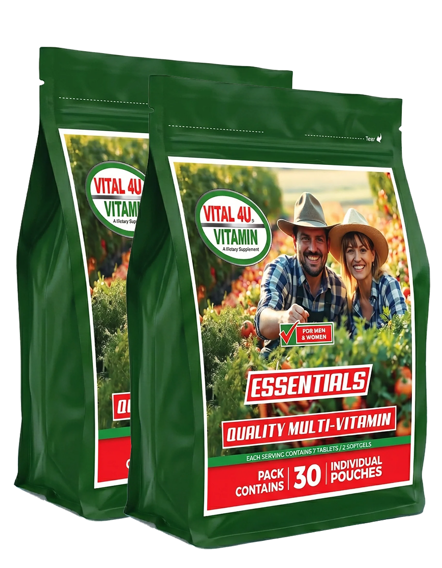 Vital 4U Essential 30-Day Multivitamin