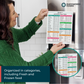 Magnetic Air Fryer Cheat Sheet Set
