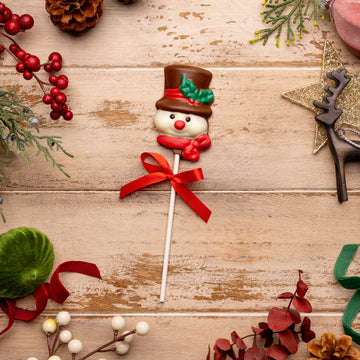 Frosty the Snowman Holiday Lolly - Head