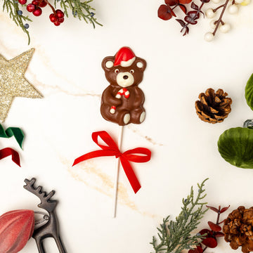 Santa Teddy Bear Lolly