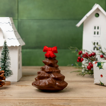 3D Christmas Tree With Bow
