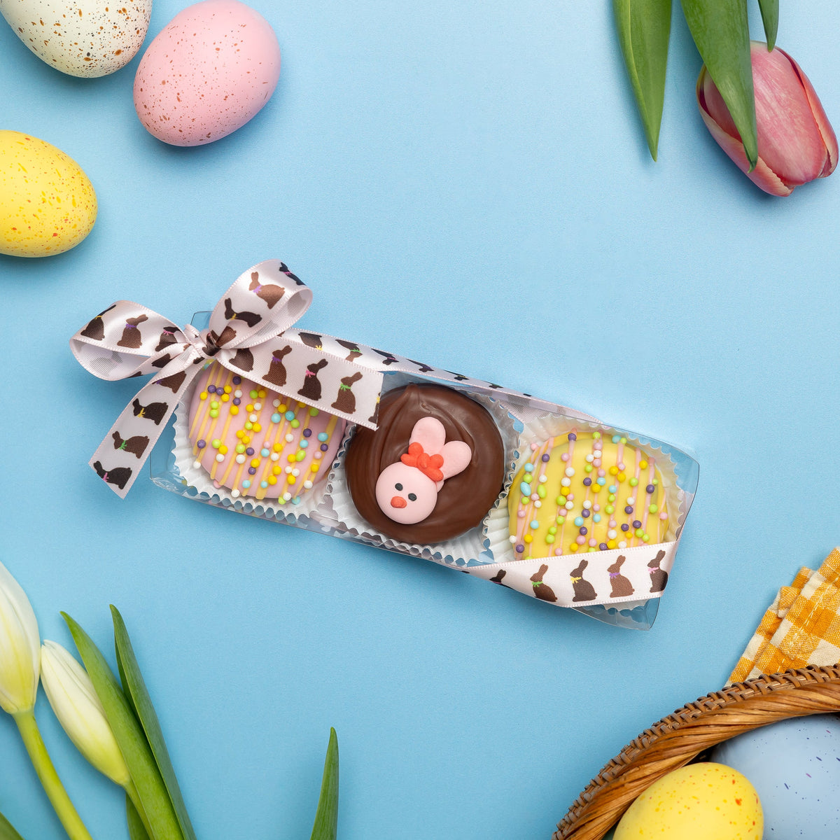 3-Piece Decorated Oreo Box - Easter