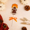 Thanksgiving Pilgrim Girl Lolly