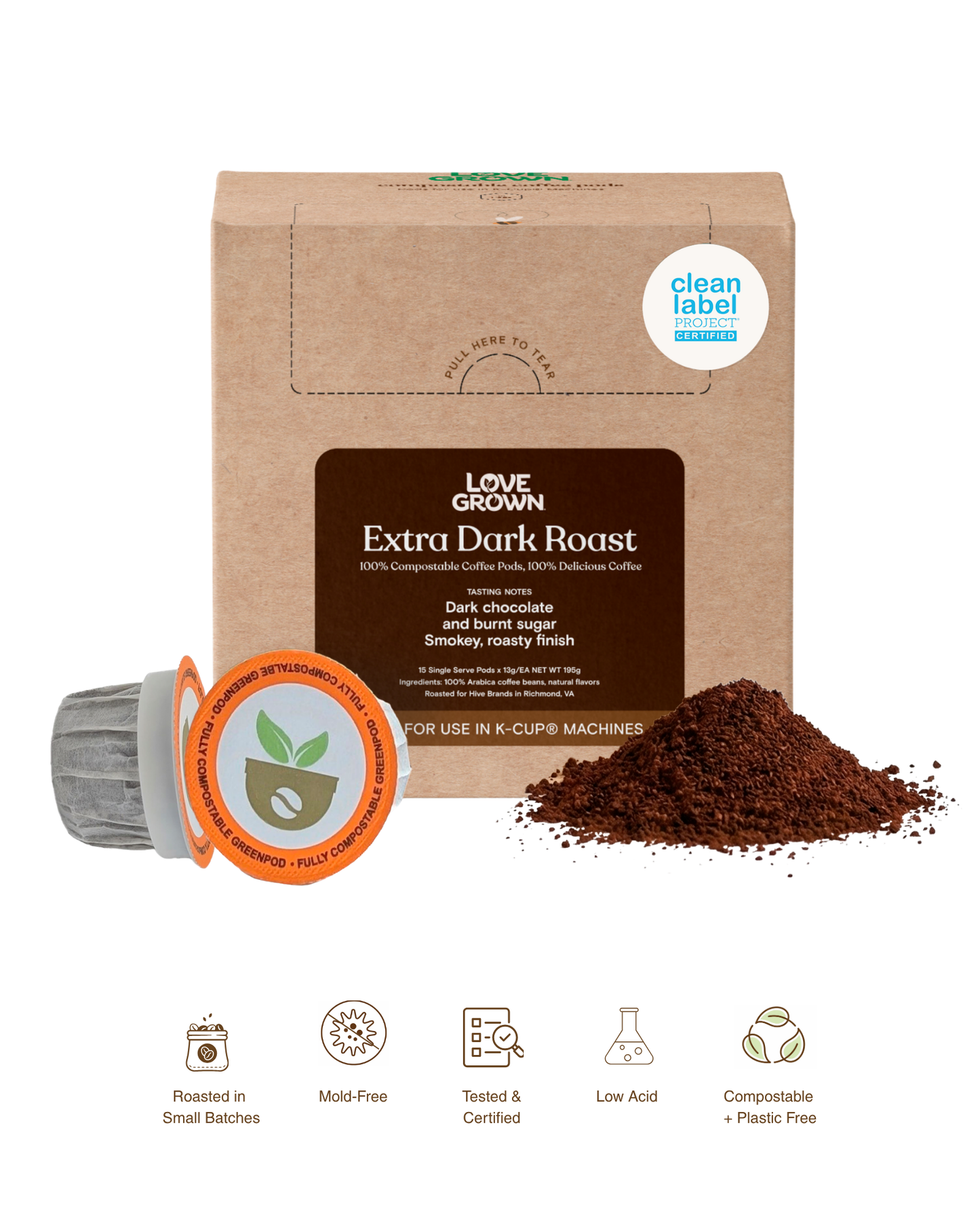 Compostable Coffee Pods for Keurig® Machines