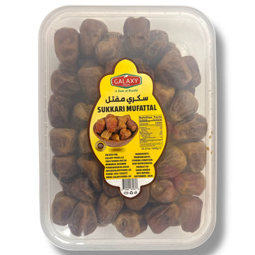 Galaxy Sukkari Mufattal Dried Sweet Dates 400g