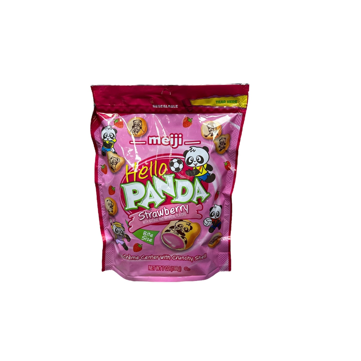 Market – Meiji Hello Panda Strawberry Cream-Filled Cookies