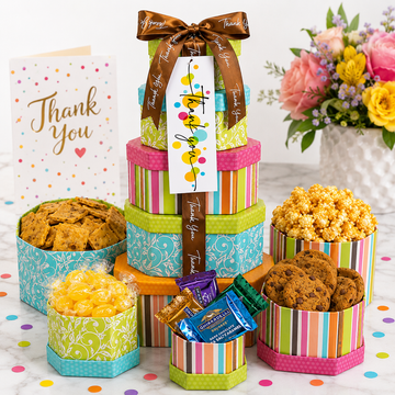 Thank You Treats Gift Tower
