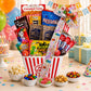 Happy Birthday Movie Night Gift Basket