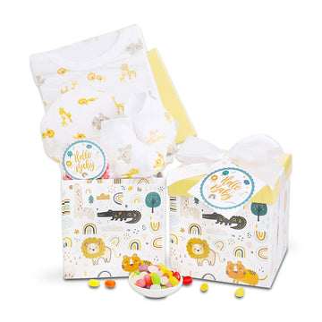 It's a Jungle Out There New Baby Gift Basket