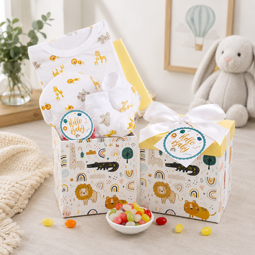 It's a Jungle Out There New Baby Gift Basket