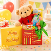 Happy Birthday Celebrations Bear Gift Box