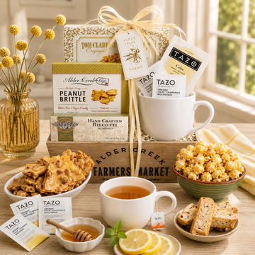 Serenity Tea Crate Gift Basket