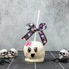 Spooky Cute Ghost Chocolate Caramel Apple