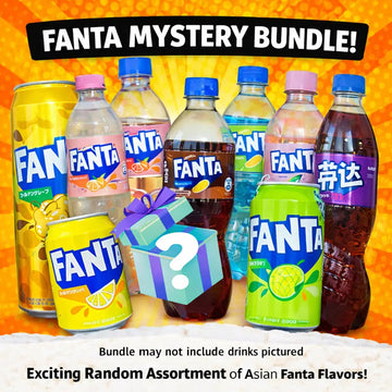 Fanta Mystery Box – Random Assortment of Imported Fanta Flavors
