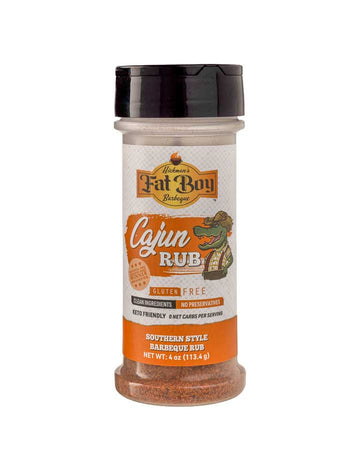 Cajun Gluten Free Keto Friendly Natural BBQ Rub 4 oz | Pack of 3