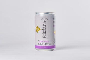 4-Pack Focus Energy Canned Black Coffee with 10 Adaptogen Mushrooms (7.5 oz)