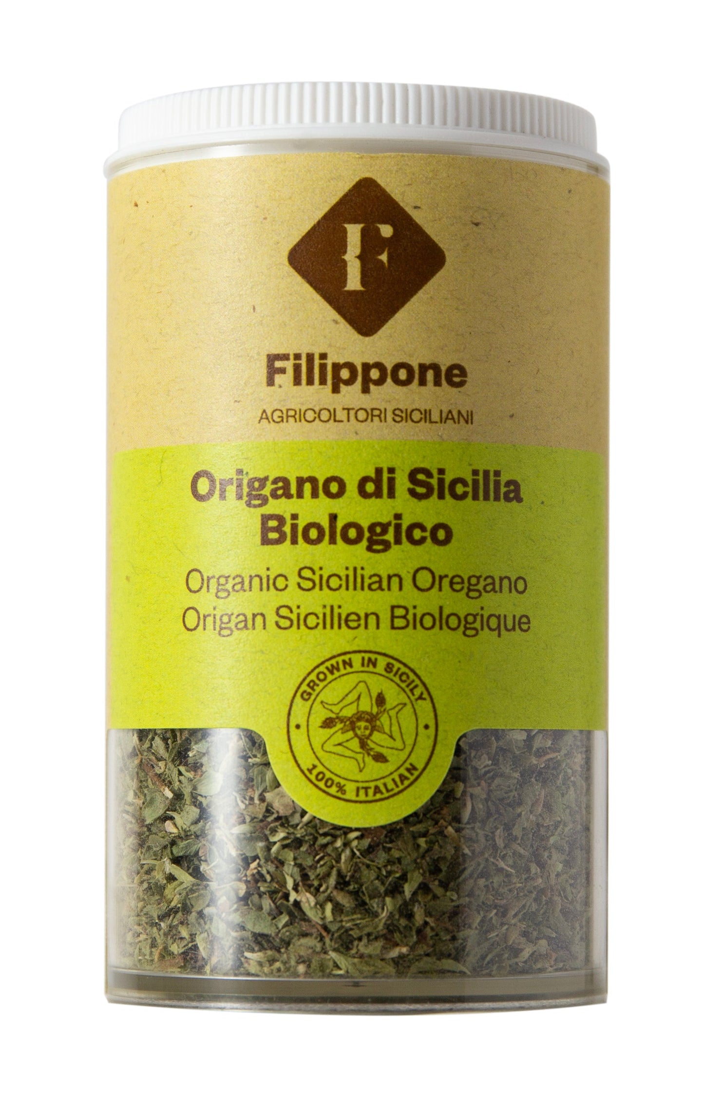 Filippone, Organic Oregano Seasoning, Italian Dried Oregano Shaker, 0.52oz (15g)