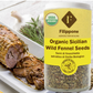 Filippone, Organic Sicilian Fennel Seed, Italian Wild Fennel Seeds, 1.06oz