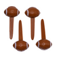 Football Cupcake Picks,  2.5" - 12, 24, or 72 count