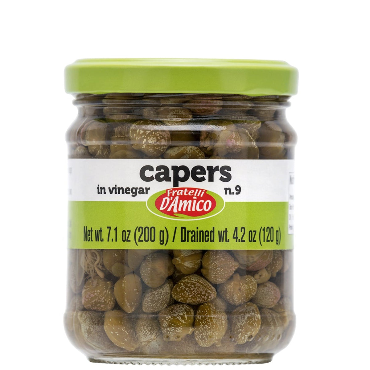 Fratelli D'Amico, Capers in Vinegar #9 200g