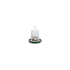 Free Range Plastic Hanging Poultry Feeder Green/White 7 Pound