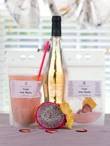 Wine Slushy Pouches - Pool & Beach Safe!