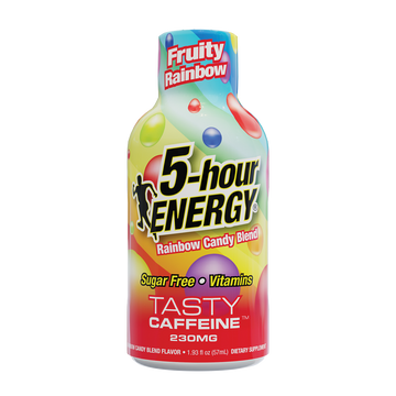 24 Pack 5-hour ENERGY Extra Strength Shots, Fruity Rainbow Flavor, 1.93 Fl Oz