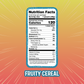 Fruity Cereal Protein Puffs Single Serving - 8-Pack Box