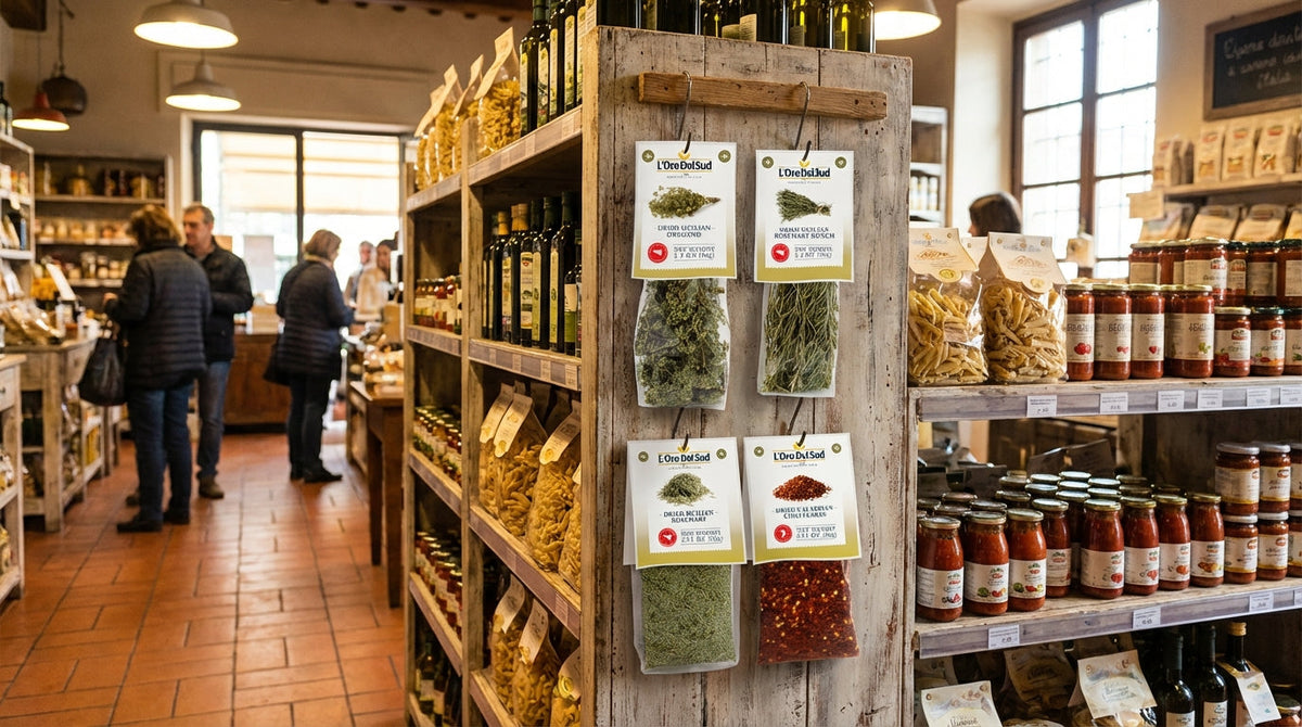 L’Oro Del Sud, Sicilian Rosemary With Stem, 1.41 oz (40 g)