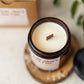 Whale That’s Just Fine Candle – 8 oz Amber Jar Soy Candle – Funny Ocean Gift – Cute Coastal Candle