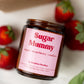 Sugar Mummy Candle – 8 oz Amber Jar Soy Candle – Funny Sweet Gift – Cozy Home Fragrance