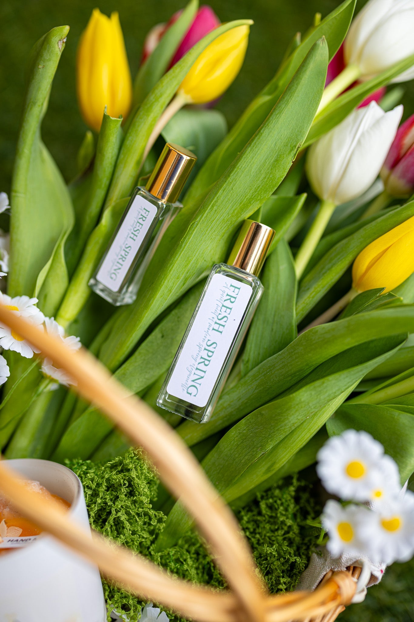 Fresh Spring Pulse Point – Natural Floral Perfume Roll-On for Women | Light Spring Scent